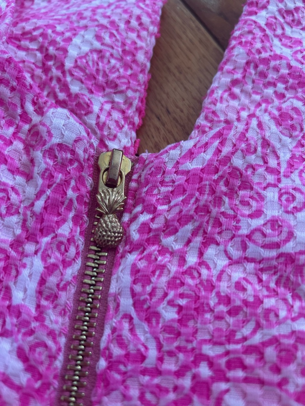 Lilly Pulitzer for Target My Fans Pink Floral Shift Dress Size 14 NWT - Picture 6 of 12